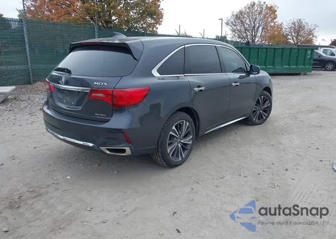 2020 Acura Mdx Technology Package z USA, uszkodzony, nr VIN 5J8YD4H51LL007347